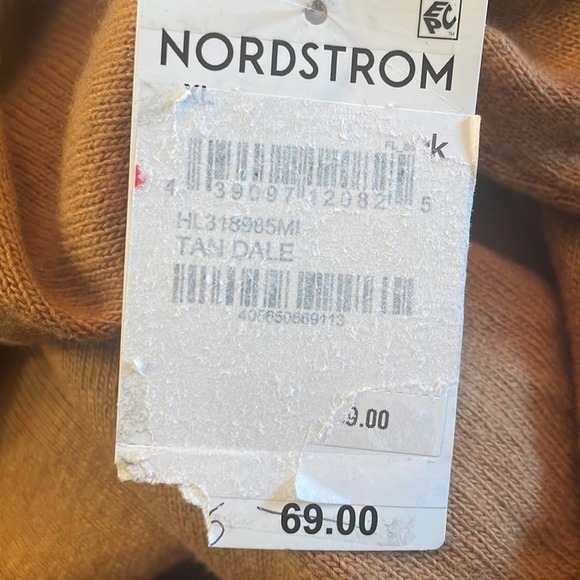 Chelsea 28 Turtleneck Tunic Sweater in Tan Dale Size XL NWT - Picture 5 of 8